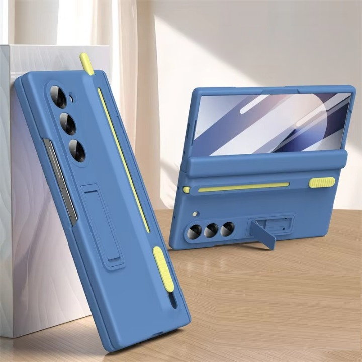 Galaxy Z Fold6 Armor Case with Kickstand & S Pen Holder