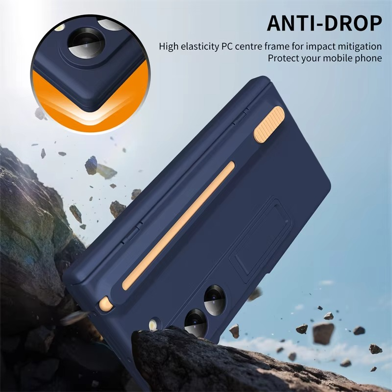 Galaxy Z Fold6 Armor Case with Kickstand & S Pen Holder