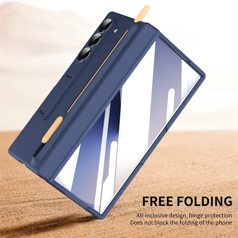 Galaxy Z Fold6 Armor Case with Kickstand & S Pen Holder