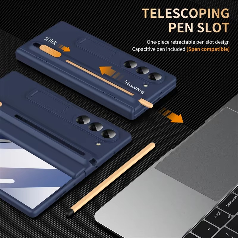 Galaxy Z Fold6 Armor Case with Kickstand & S Pen Holder