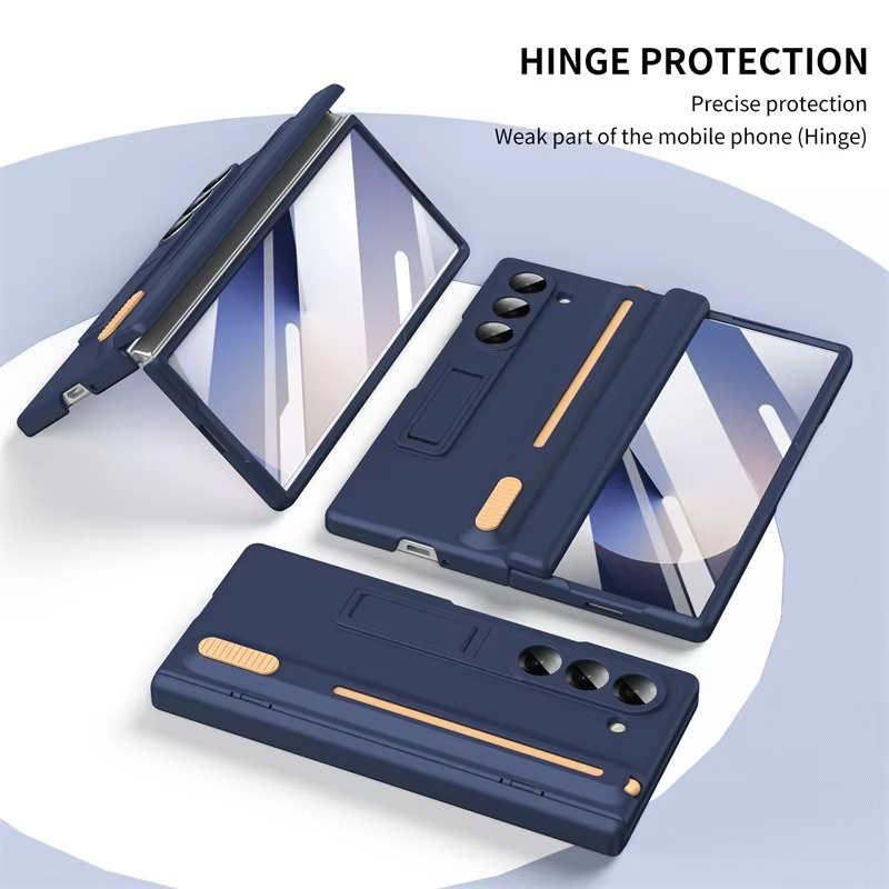 Galaxy Z Fold6 Armor Case with Kickstand & S Pen Holder