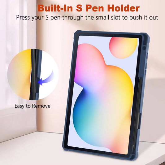 360° Rotating Premium PU Leather Case for Galaxy Tab S6 Lite - (10.4 inch)