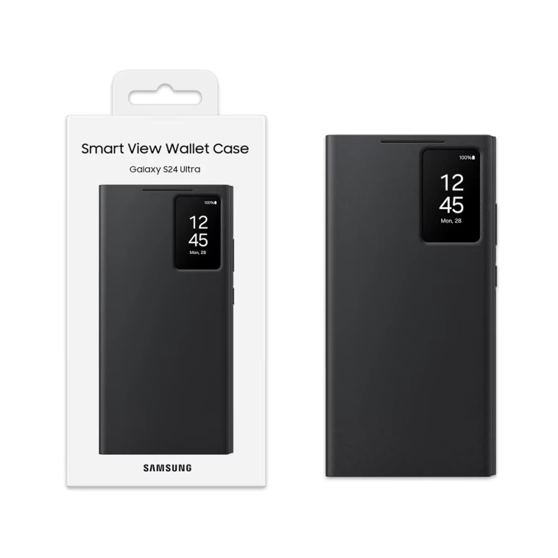 Samsung Galaxy S24 Ultra Smart View Wallet Flip Case Cover