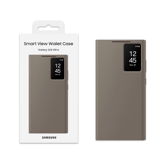 Samsung Galaxy S24 Ultra Smart View Wallet Flip Case Cover
