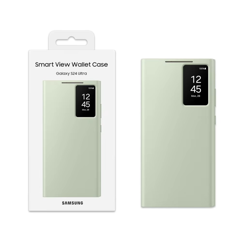 Samsung Galaxy S24 Ultra Smart View Wallet Flip Case Cover