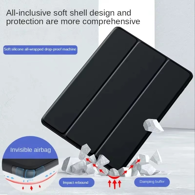 Trifold Smart Flip Cover for Samsung Galaxy Tab S10+ 12.4 inch – S Pen Slot Included