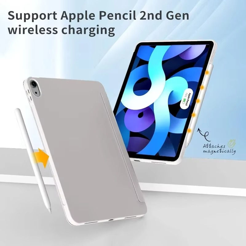 Trifold Smart Flip Cover for iPad 10.9" 10th Gen (2022) – Pencil Slot Included