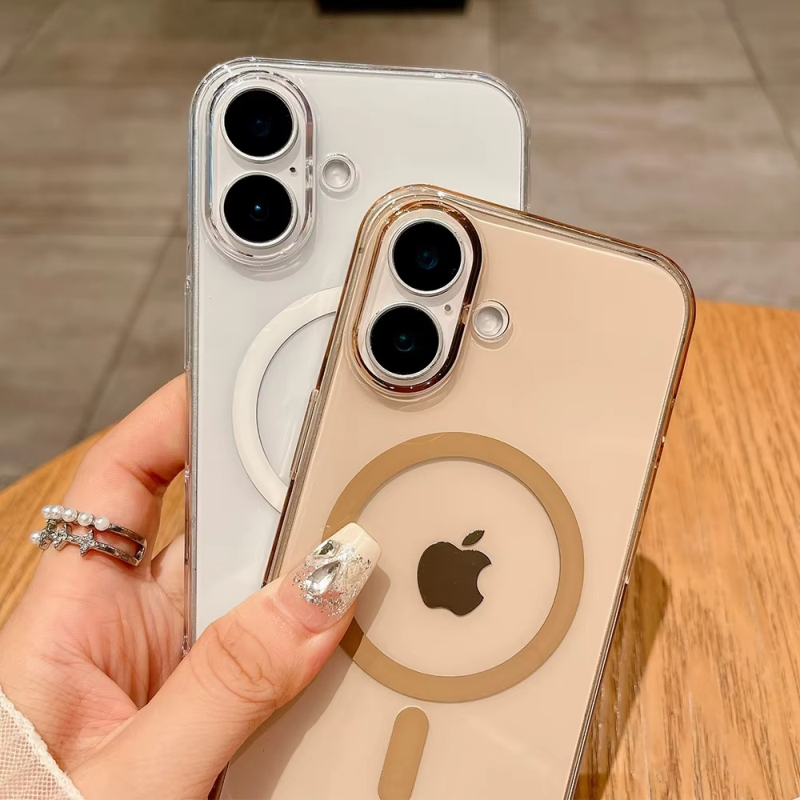 iPhone 16 Slim Anti-Yellow Transparent MagSafe Case