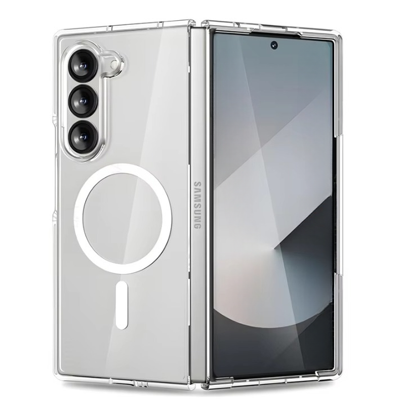 Galaxy Z Fold6 Anti-Yellow Magsafe Clear Case