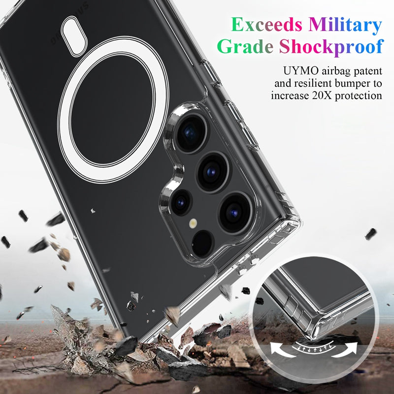 Galaxy S23 Ultra Clear Magsafe Case