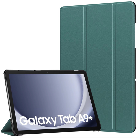 Trifold Smart Flip Cover for Galaxy Tab A9 Plus (11.0 inch) – S Pen Slot Included
