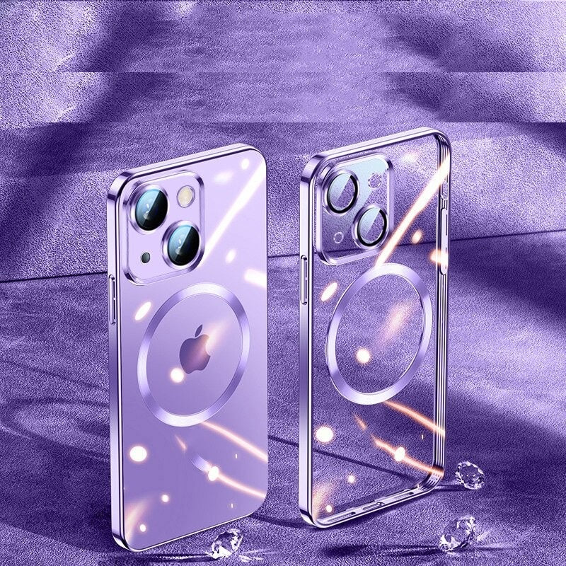 iPhone 14 Sleek Electroplated MagSafe Cover