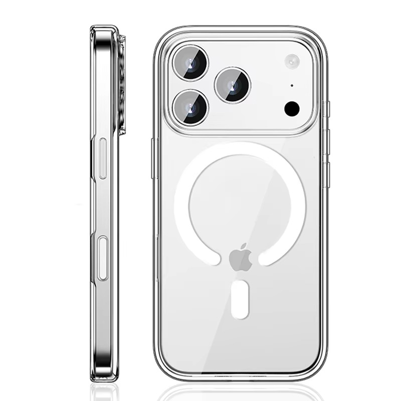iPhone 17 Pro Max Slim Anti-Yellow Transparent MagSafe Case