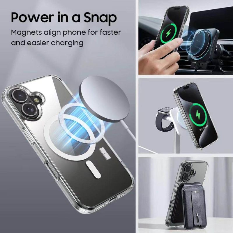 iPhone 16 Plus Anti-Yellow Magsafe Clear Case