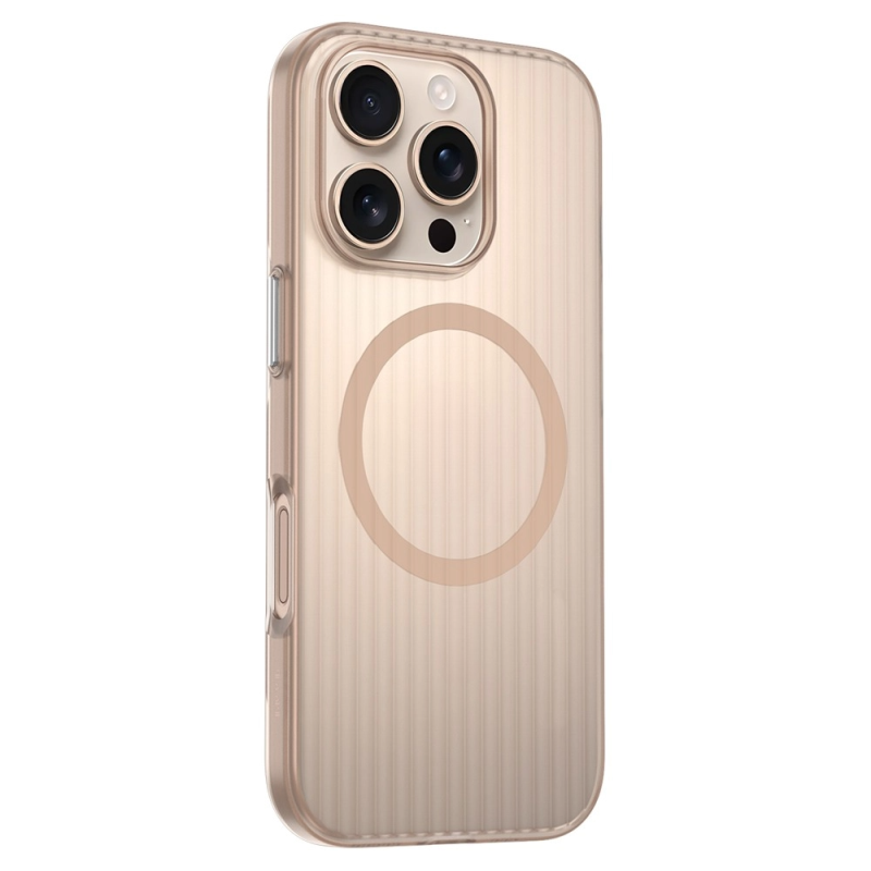 iPhone 16 Pro Slim Corrugated Frosted MagSafe Case