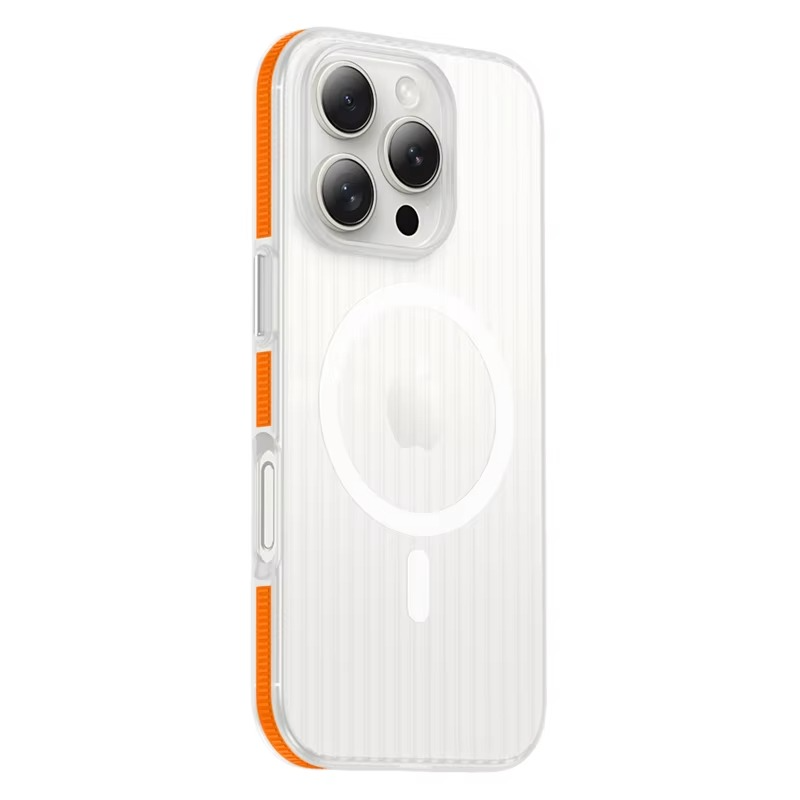 iPhone 16 Pro Slim Corrugated Frosted MagSafe Case