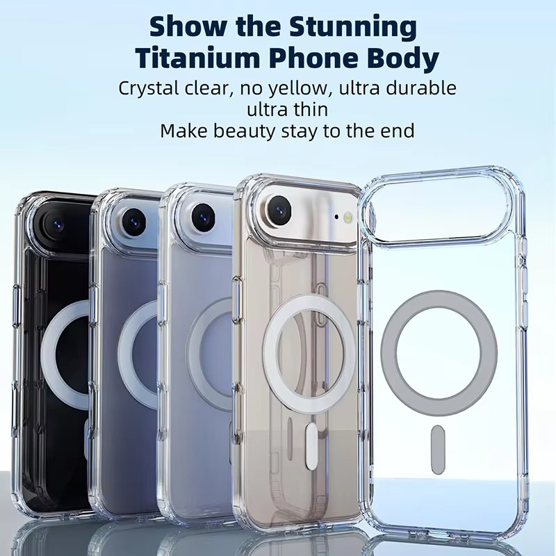 iPhone 17 Air Anti-Yellow Magsafe Clear Case