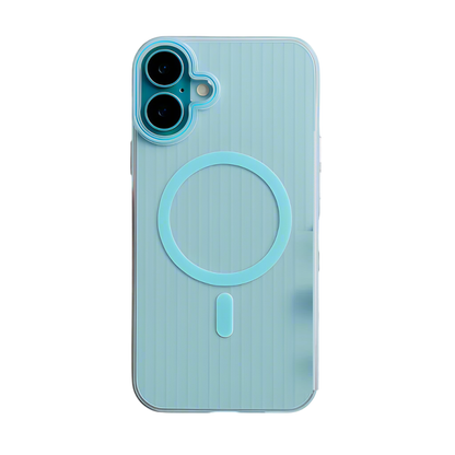 iPhone 16 Slim Corrugated Frosted MagSafe Case