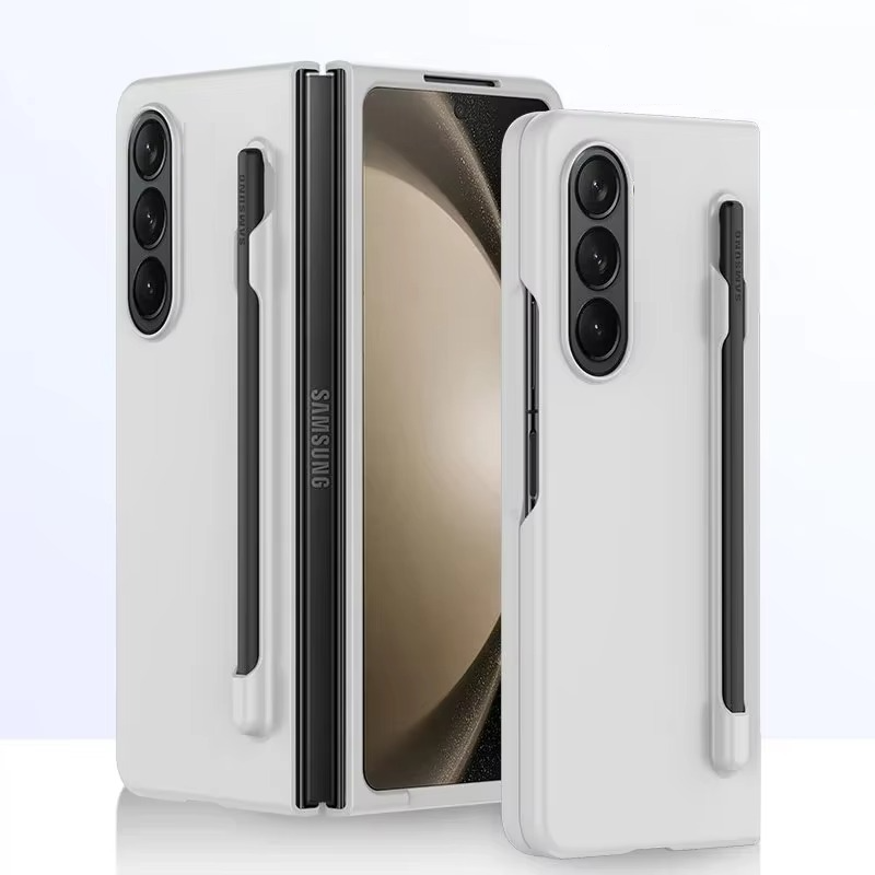 Samsung Galaxy Z Fold4 Matte PC Case with Front Glass & Stylus Included