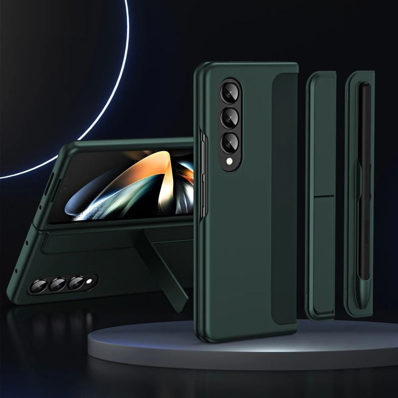 Samsung Galaxy Z Fold3 Case with Detachable Pen Holder & Kickstand