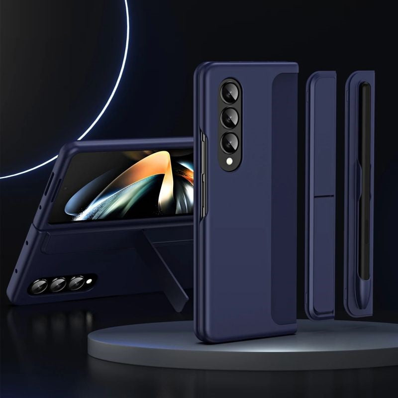 Samsung Galaxy Z Fold3 Case with Detachable Pen Holder & Kickstand