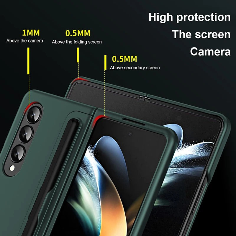 Samsung Galaxy Z Fold3 Case with Detachable Pen Holder & Kickstand