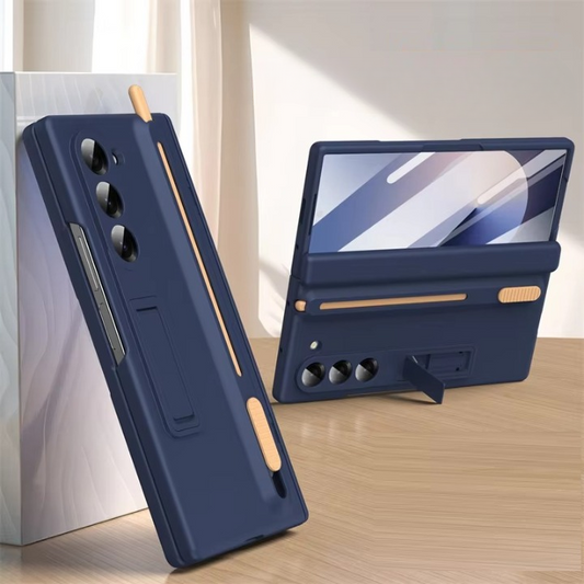 Galaxy Z Fold6 Armor Case with Kickstand & S Pen Holder