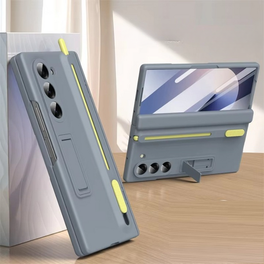 Galaxy Z Fold6 Armor Case with Kickstand & S Pen Holder