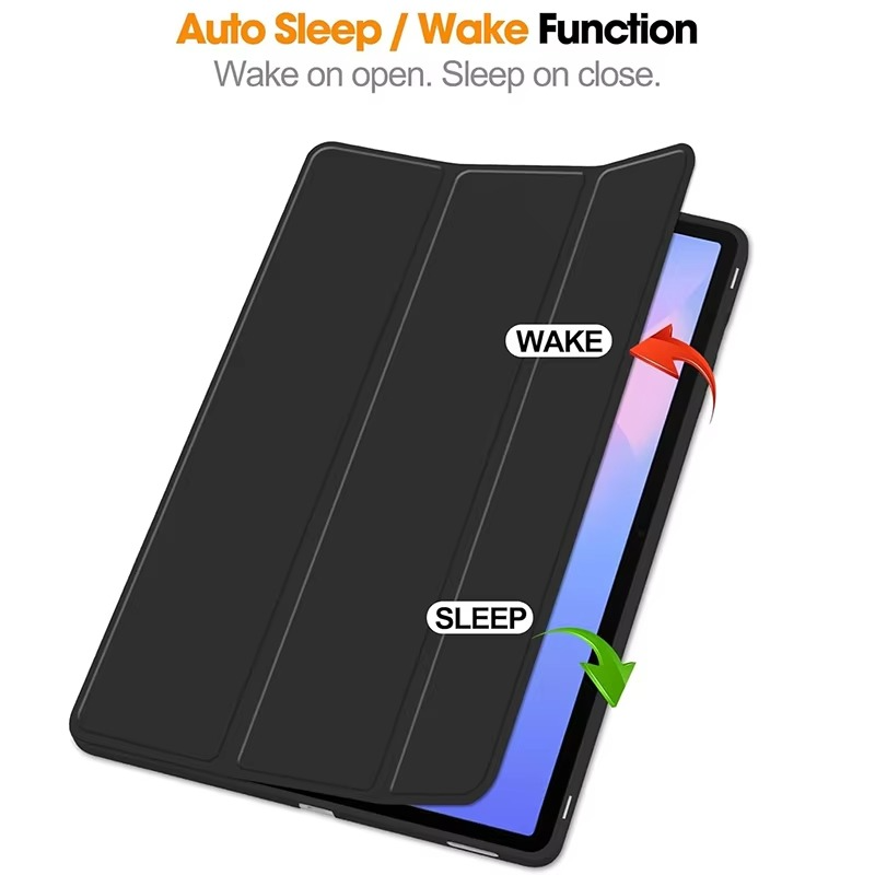 Trifold Smart Flip Cover for Galaxy Tab S8 (11 inch) – S Pen Slot Included