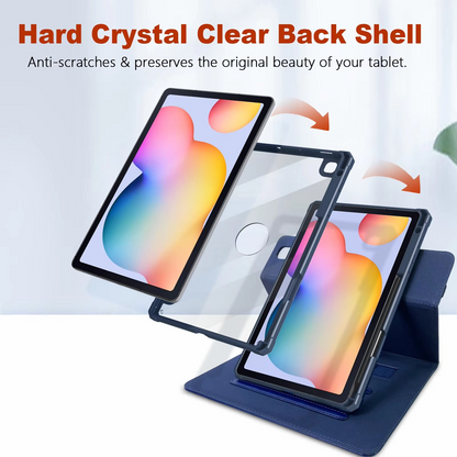 360° Rotating Premium PU Leather Case for Galaxy Tab S6 Lite - (10.4 inch)