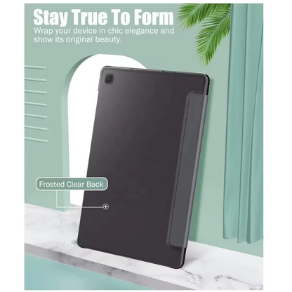 Trifold Smart Flip Cover For Galaxy Tab S6 Lite - (10.4 inch)