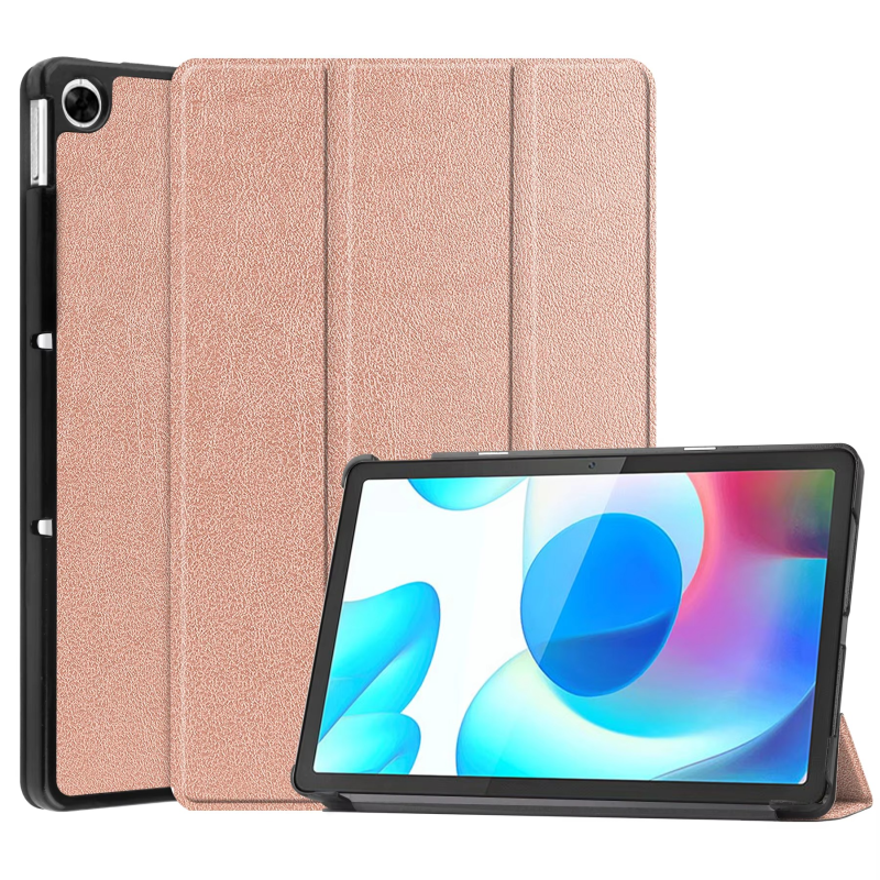 Trifold Smart Flip Cover for Realme Pad, 10.4 Inch – Pencil Slot Included