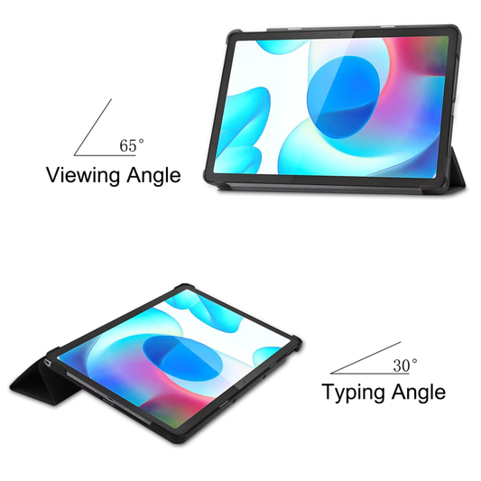Trifold Smart Flip Cover for Realme Pad, 10.4 Inch – Pencil Slot Included