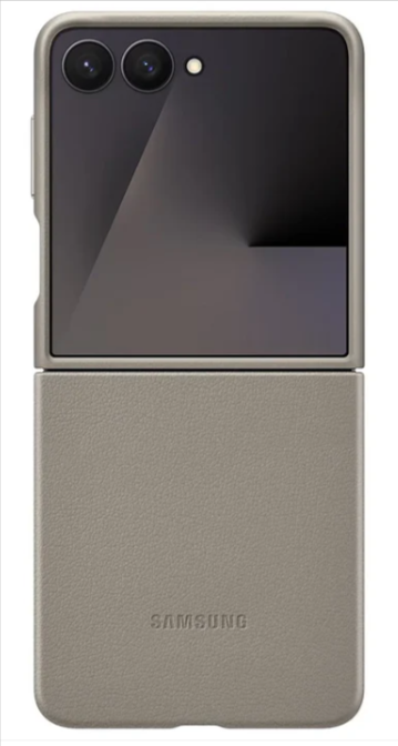 Samsung Galaxy Z Flip7 Slim Leather Case