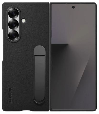 Samsung Galaxy Z Fold7 Kindsuit Slim Leather Case with Stand