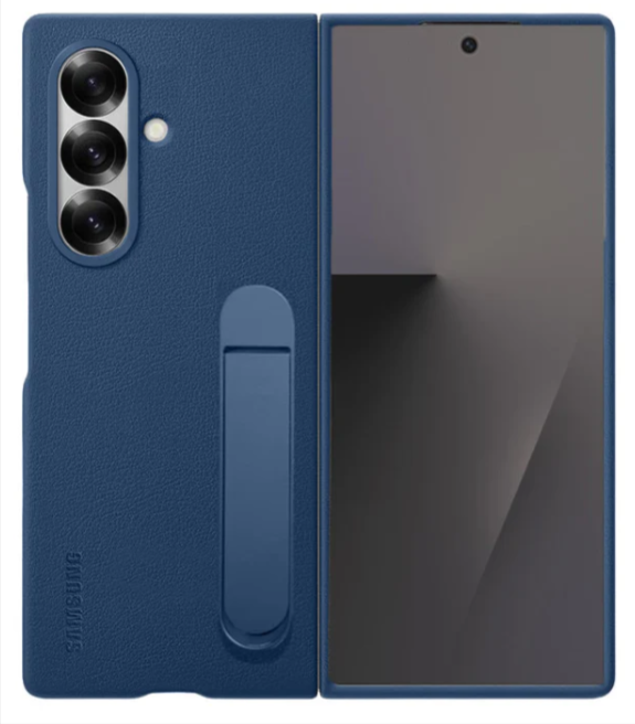 Samsung Galaxy Z Fold7 Kindsuit Slim Leather Case with Stand