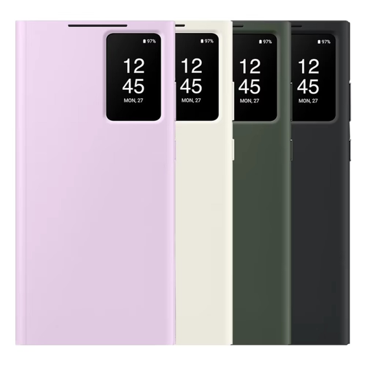 Samsung Galaxy S23 Ultra Smart View Wallet Flip Case Cover