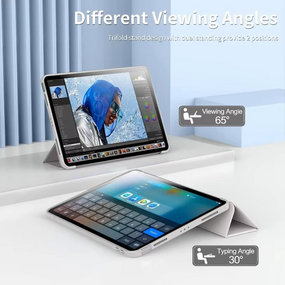 Trifold Smart Flip Cover for iPad Air 10.9-inch (5th Gen) Pencil Slot Included