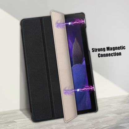 Trifold Smart Flip Cover for Galaxy Tab A9 (8.7 inch) – S Pen Slot Included