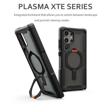 Samsung Galaxy S23 Ultra UAG Plasma XTE Series Rugged MagSafe Case with Metal Kickstand