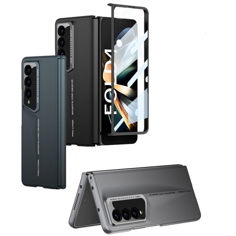 Samsung Galaxy Z Fold4 Slim Blade Design Case with Built-in Glass Protection