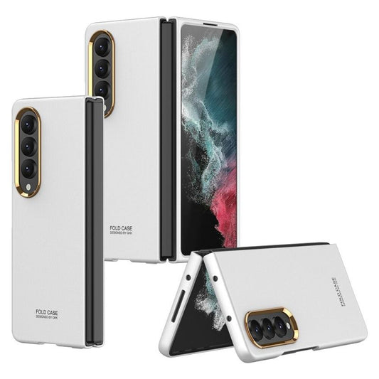 Galaxy Z Fold4 Ultra-Thin Matte Case with Gold Camera Lens Protection