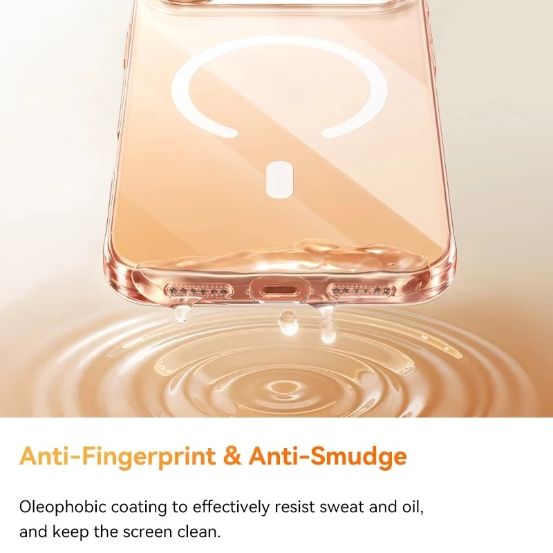 iPhone 17 Pro Max Anti-Yellow Magsafe Clear Case