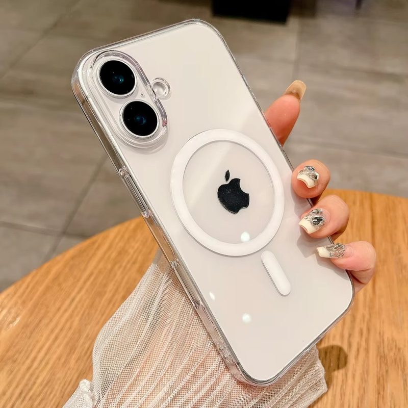 iPhone 17 Slim Anti-Yellow Transparent MagSafe Case