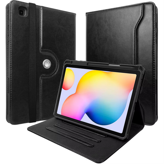 360° Rotating Premium PU Leather Case for Galaxy Tab S6 Lite - (10.4 inch)