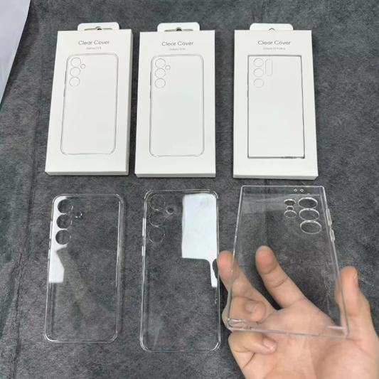 Galaxy S24 Ultra Anti-Yellow Crystal Clear Case