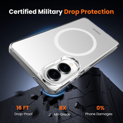 Samsung Galaxy S25 Edge Anti-Yellow Magsafe Clear Case