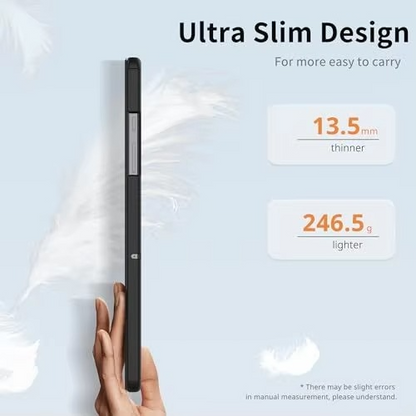 Trifold Smart Flip Cover for Galaxy Tab A9 Plus (11.0 inch) – S Pen Slot Included