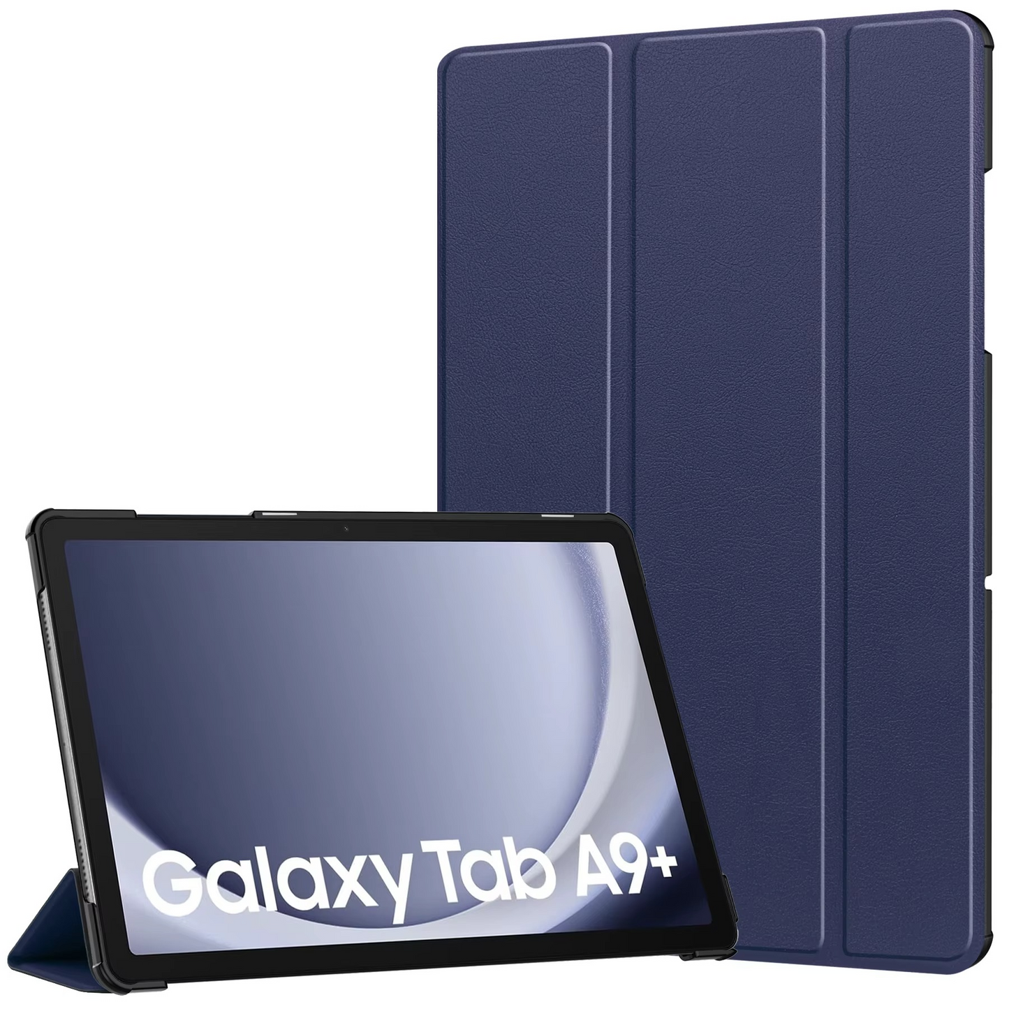 Trifold Smart Flip Cover for Galaxy Tab A9 Plus (11.0 inch) – S Pen Slot Included