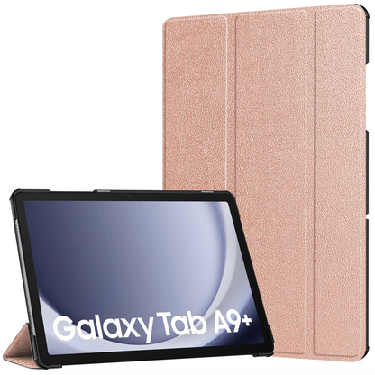 Trifold Smart Flip Cover for Galaxy Tab A9 Plus (11.0 inch) – S Pen Slot Included